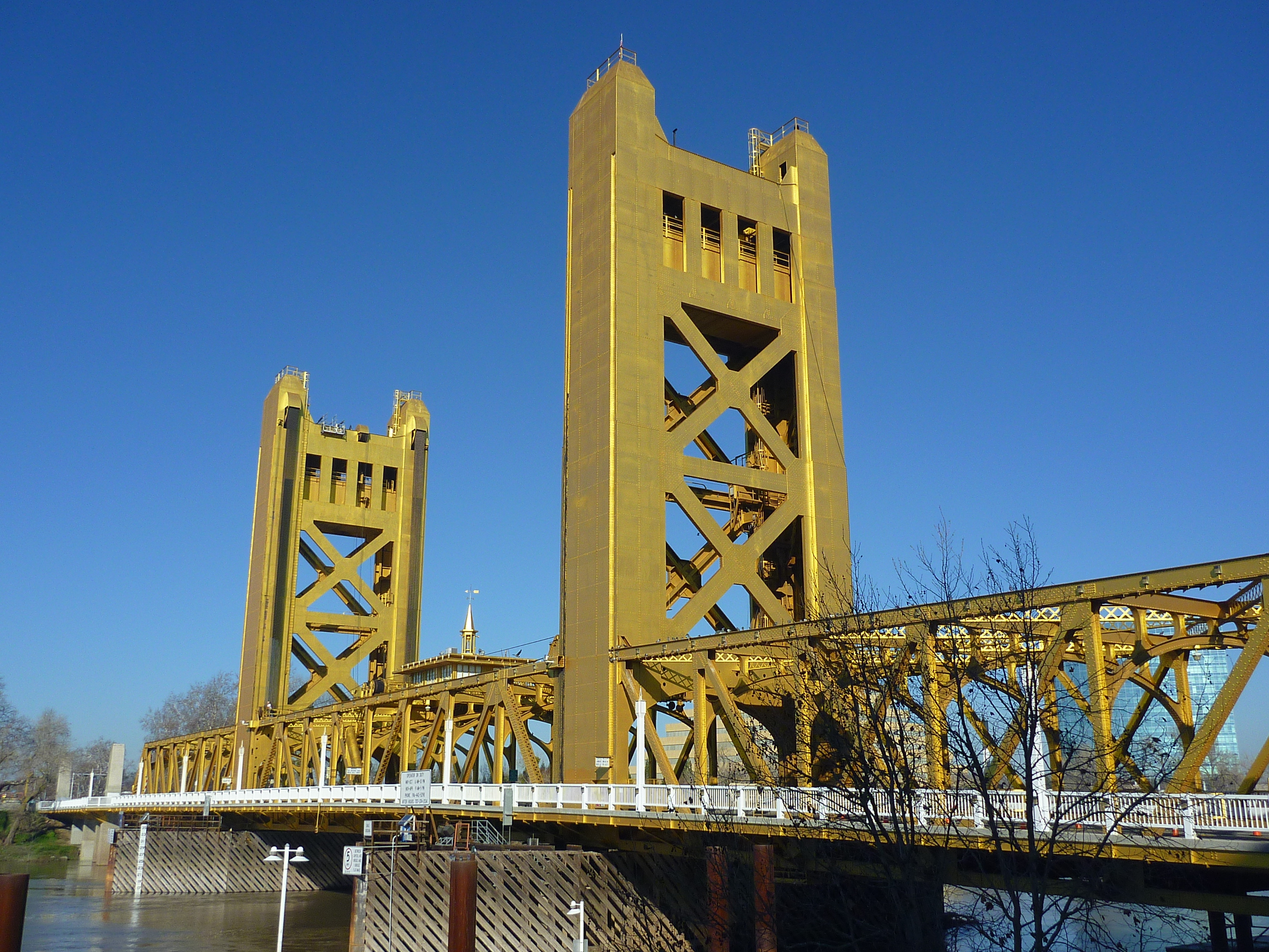 Tower Bridge across Sacramento River